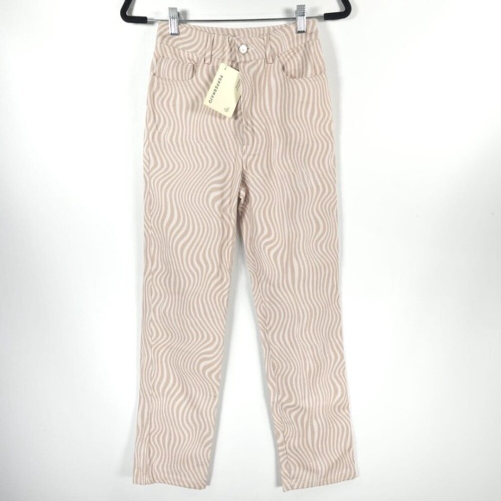 NWT PEPPERMAYO Electric‎ Avenue Pants Neutral Wave Style PM-WG-1078-NEU-4 Size 0